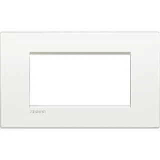 Bticino Rahmen LNC4804BN PURE WHITE 4-MOD