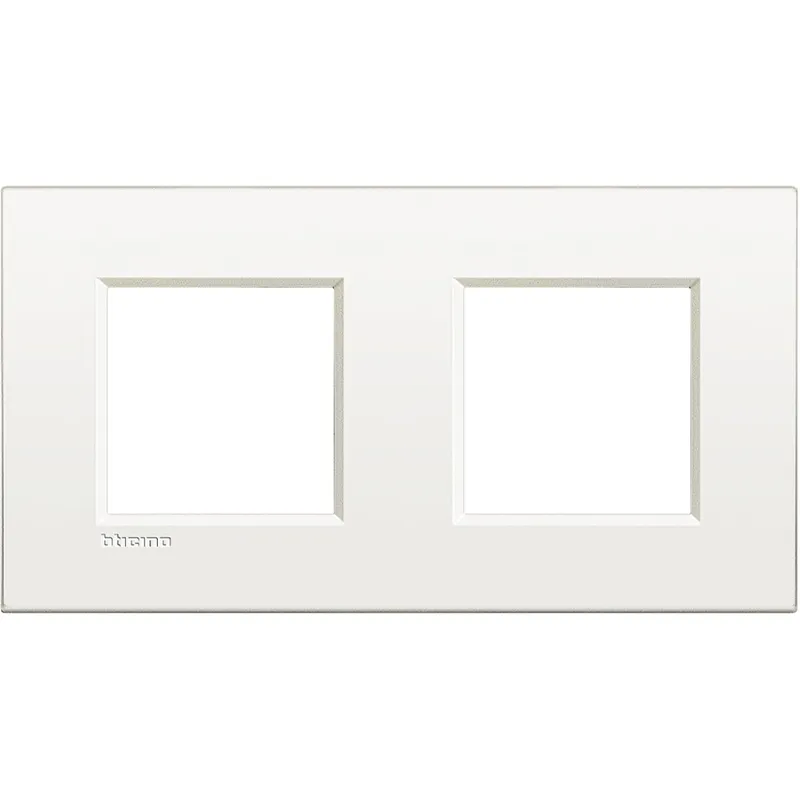 Bticino Rahmen LNE4802M2BN 2fach WHITE