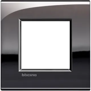 Bticino Rahmen LNC4802PT ZINN 2-modulig