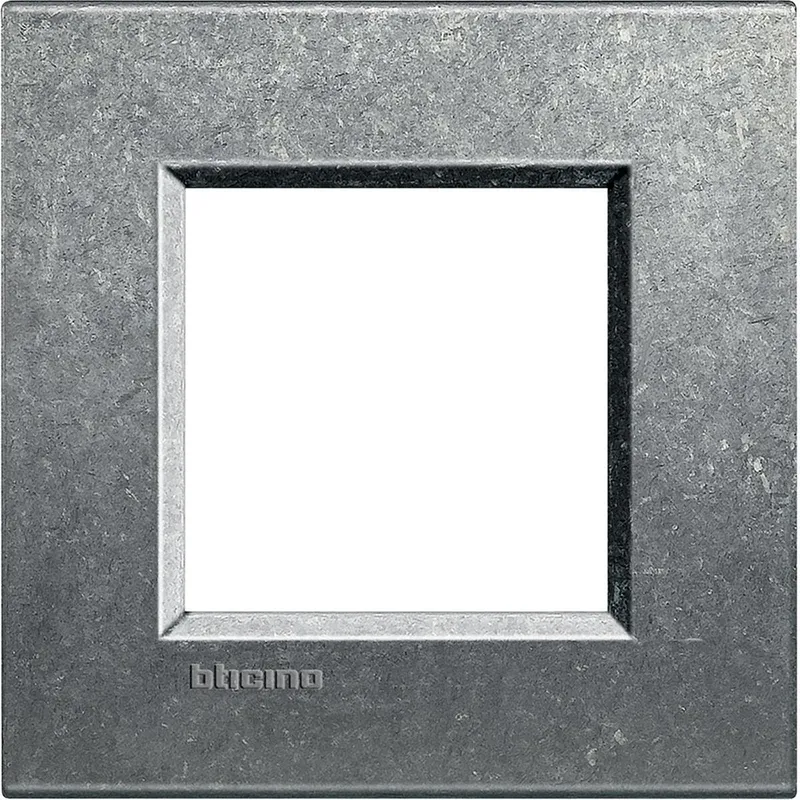 Bticino Rahmen LNA4802NA ALU NATUR 2-mod