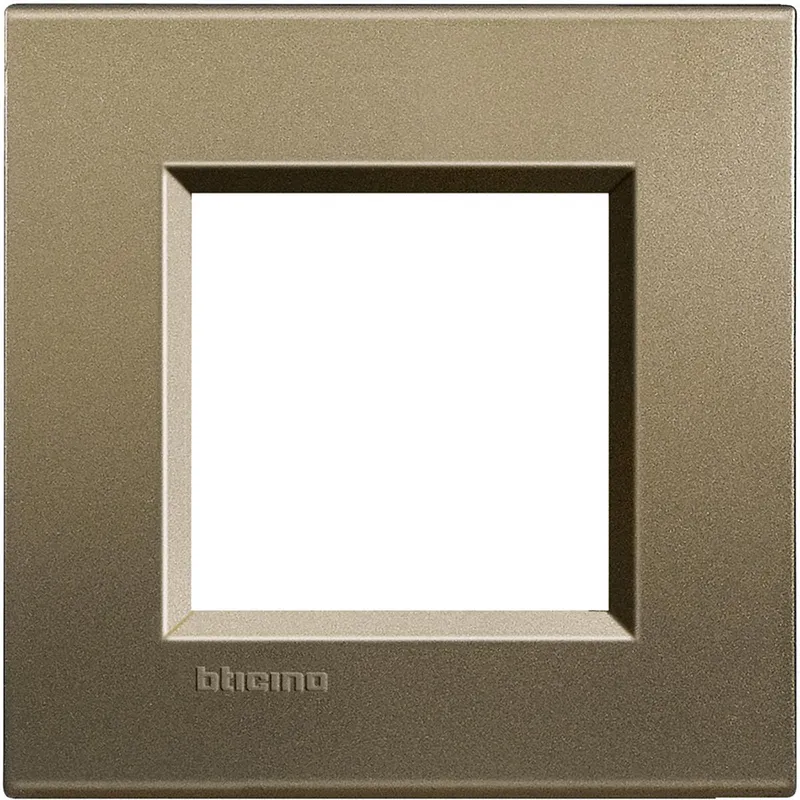 Bticino Rahmen LNA4802SQ SQUARE 2-modulig