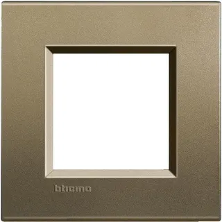 Bticino Rahmen LNA4802SQ SQUARE 2-modulig