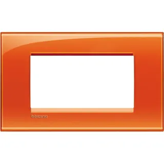 Bticino Rahmen LNA4804OD ORANGE 4-modulig