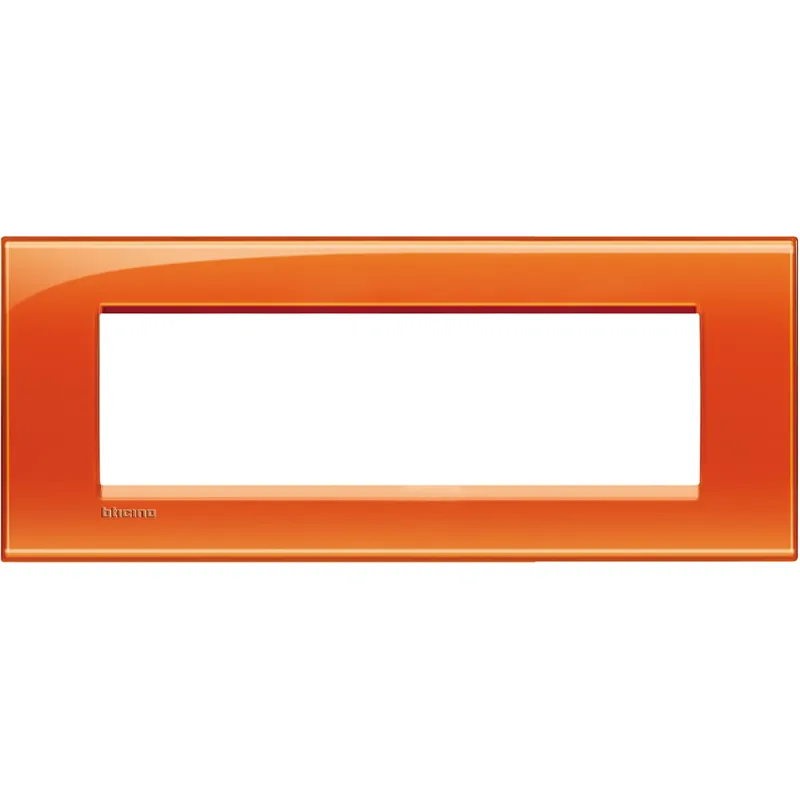 Bticino Rahmen LNA4807OD ORANGE 7-modulig