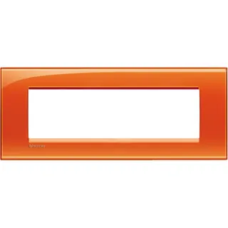Bticino Rahmen LNA4807OD ORANGE 7-modulig