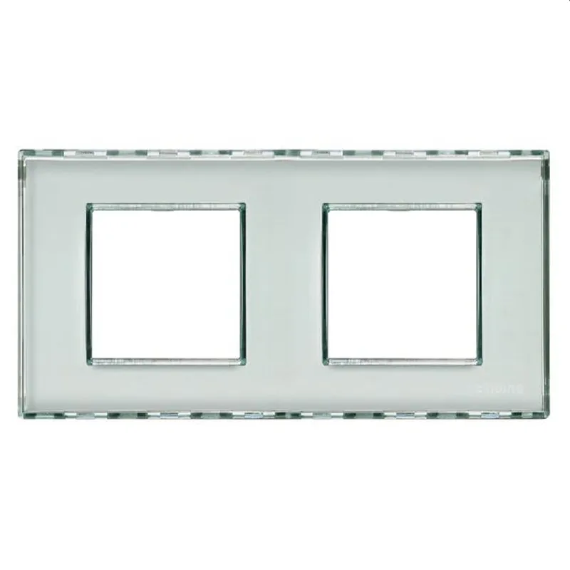 Bticino Rahmen LND4802M2KR KRISTALL 2x2-mod