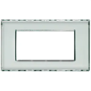 Bticino Rahmen LND4804KR KRISTALL 4-mod