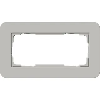 Gira Rahmen 1002422 2fach E3 Grau/Anthrazit 1002422