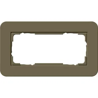Gira Rahmen 1002426 2fach E3 Umbra/Anthrazit 1002426
