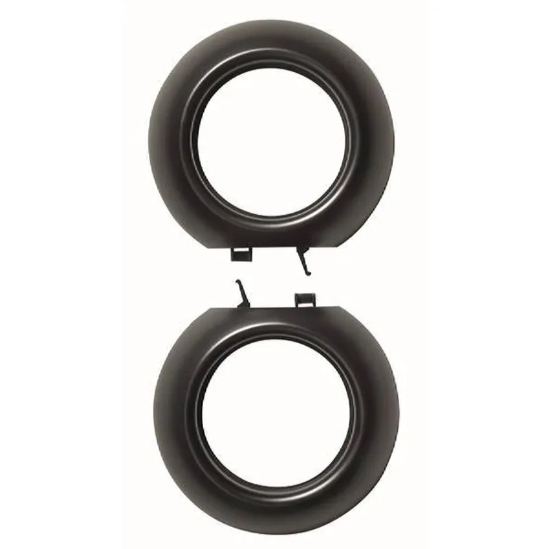ELSO End-Rahmen WDE011422 Schwarz Renova PK=2Stck