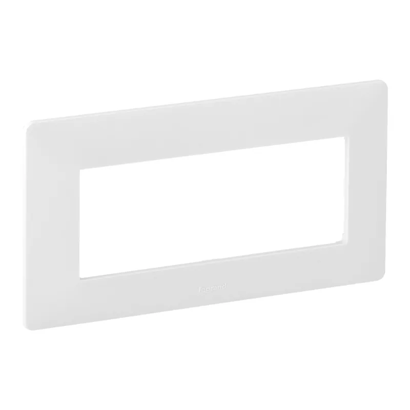 Legrand Rahmen VLIFE +Tragr. 5fach ultraweiss