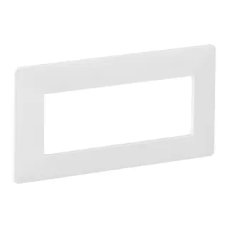 Legrand Rahmen VLIFE +Tragr. 5fach ultraweiss