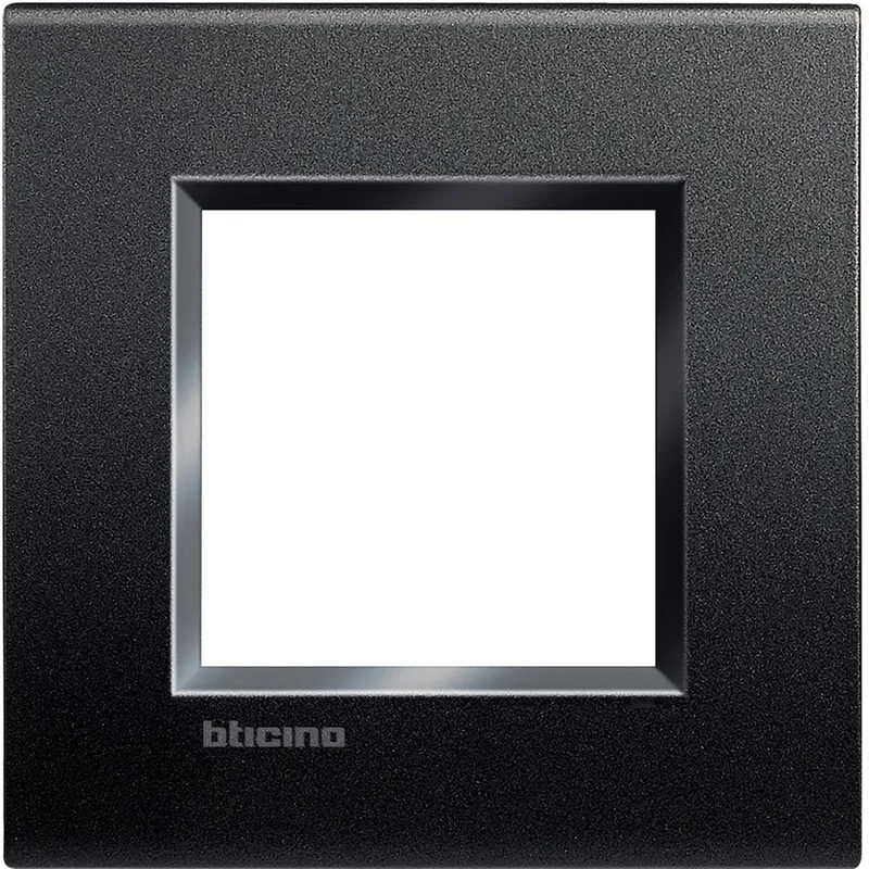 Bticino Rahmen LNA4802AR anthrazit 2-mod