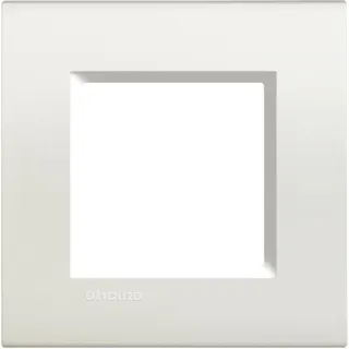 Bticino Rahmen LNA4802BI weiss 2-modulig