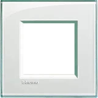 Bticino Rahmen LNA4802KA AQUAMARIN 2-mod