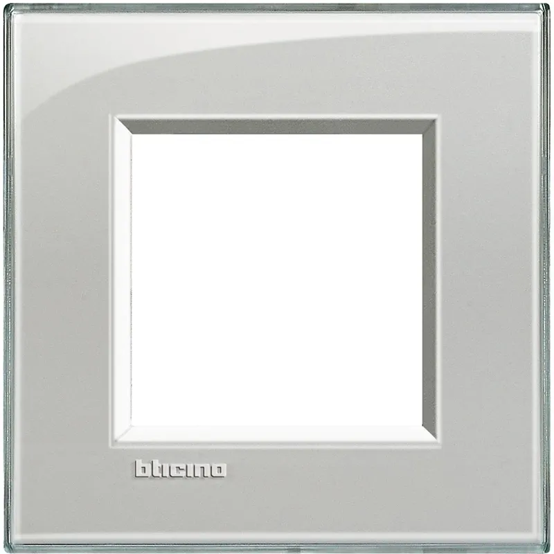 Bticino Rahmen LNA4802KG EISGRAU 2-mod