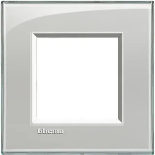 Bticino Rahmen LNA4802KG EISGRAU 2-mod