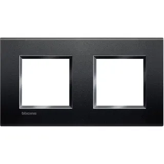 Bticino Rahmen LNA4802M2AR anthrazit 2x2-mod