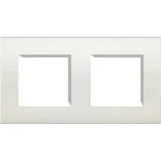 Bticino Rahmen LNA4802M2BI weiss 2x2-modulig