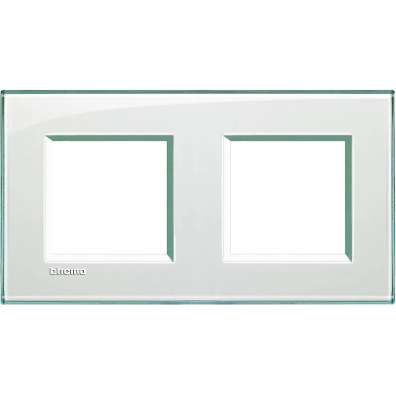 Bticino Rahmen LNA4802M2KA AQUAMARIN 2x2-mod