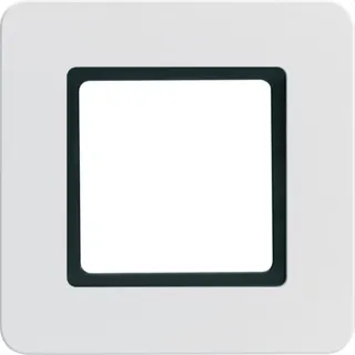 Berker Rahmen 10116109 1fach Q.7 polarweiß samt 10116109