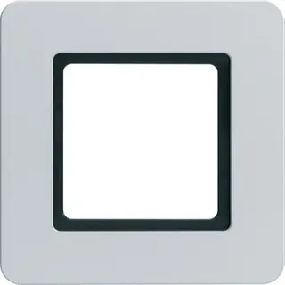 Berker Rahmen 10116174 1fach Q.7 Aluminium 10116174