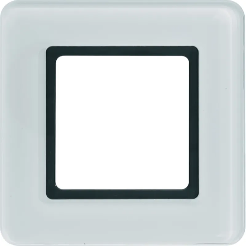 Berker Rahmen 10116179 1fach Q.7 Glas polarweiß 10116179