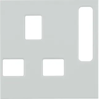 Berker Zentralstück 3313079909 British polarweiss matt 3313079909