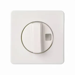 ELSO Zentralplatte 203044 Jalousie-Drehschalter Knebel rw