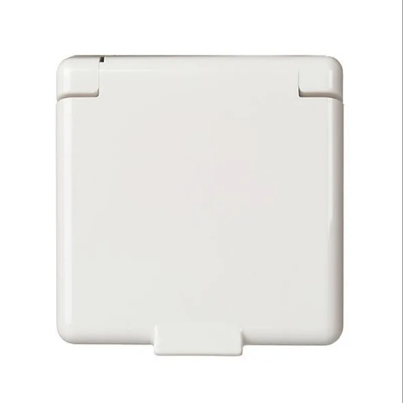 ELSO Zentralplatte 223144 Steckdose Klappdeckel rw