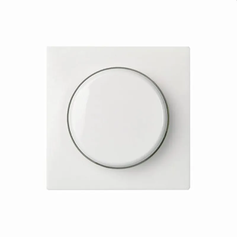 ELSO Zentralplatte 267014 Drehknopf Dimmer JOY rw