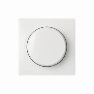 ELSO Zentralplatte 267014 Drehknopf Dimmer JOY rw