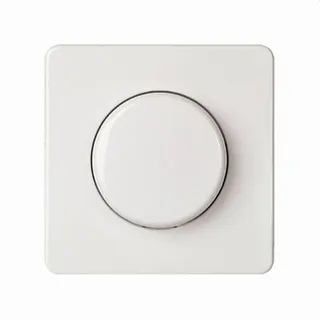 ELSO Zentralplatte ELG227014 Drehknopf Dimmer rw