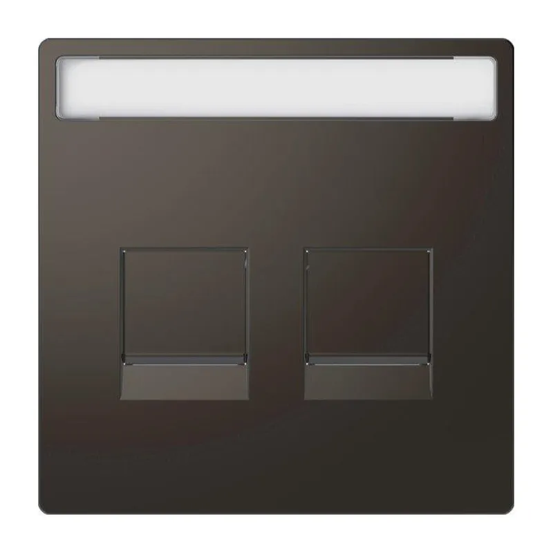 Merten Zentralplatte Anthrazit System Design