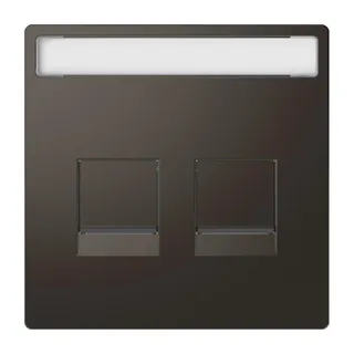 Merten Zentralplatte Anthrazit System Design