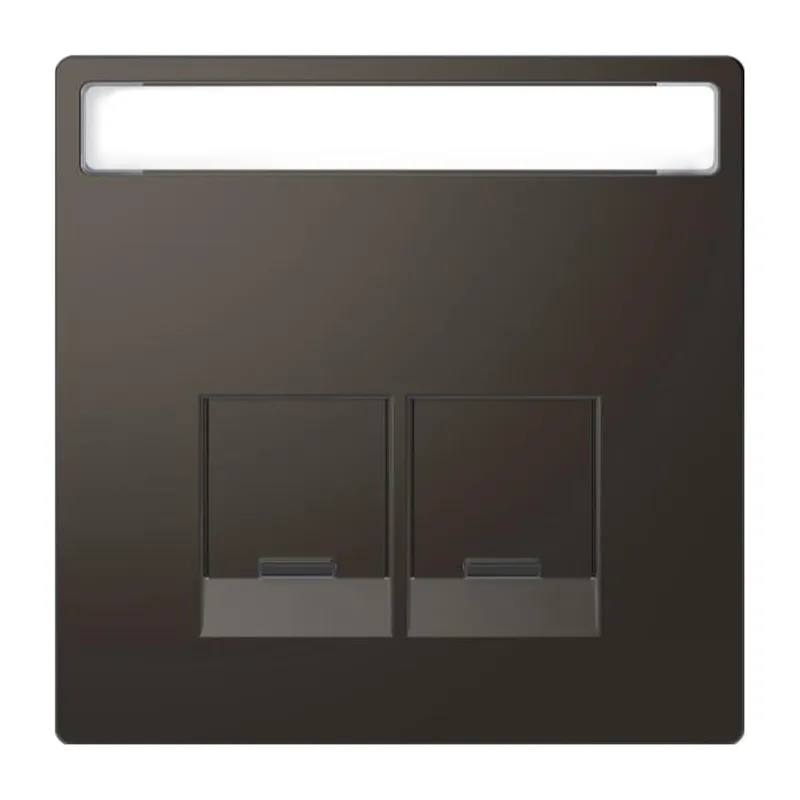 Merten Zentralplatte Anthrazit System Design