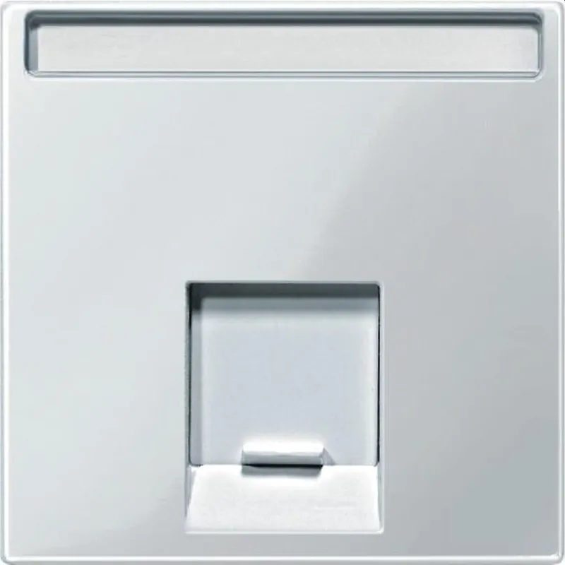 Merten Zentralplatte MEG4573-0319 polarweiss glaenzend Sys. M