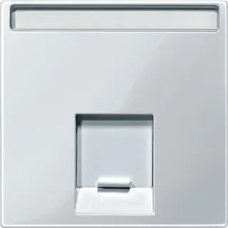 Merten Zentralplatte MEG4573-0319 polarweiss glaenzend Sys. M