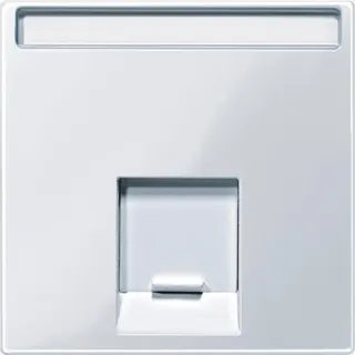Merten Zentralplatte MEG4573-0325 aktivweiss glaenzen Sys. M