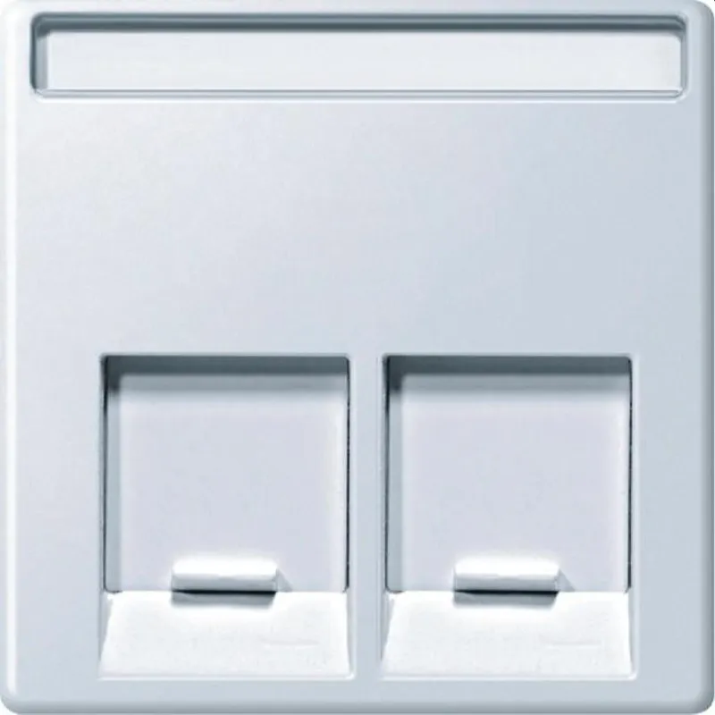 Merten Zentralplatte MEG4574-0325 aktivweiss glaenzend Sys. M