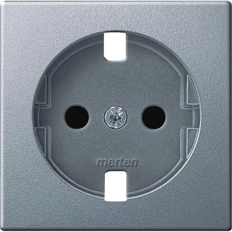 Merten Zentralplatte MEG2330-0460 alu System M