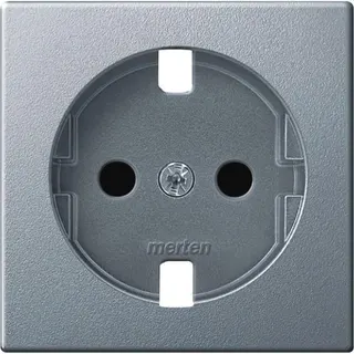 Merten Zentralplatte MEG2330-0460 alu System M