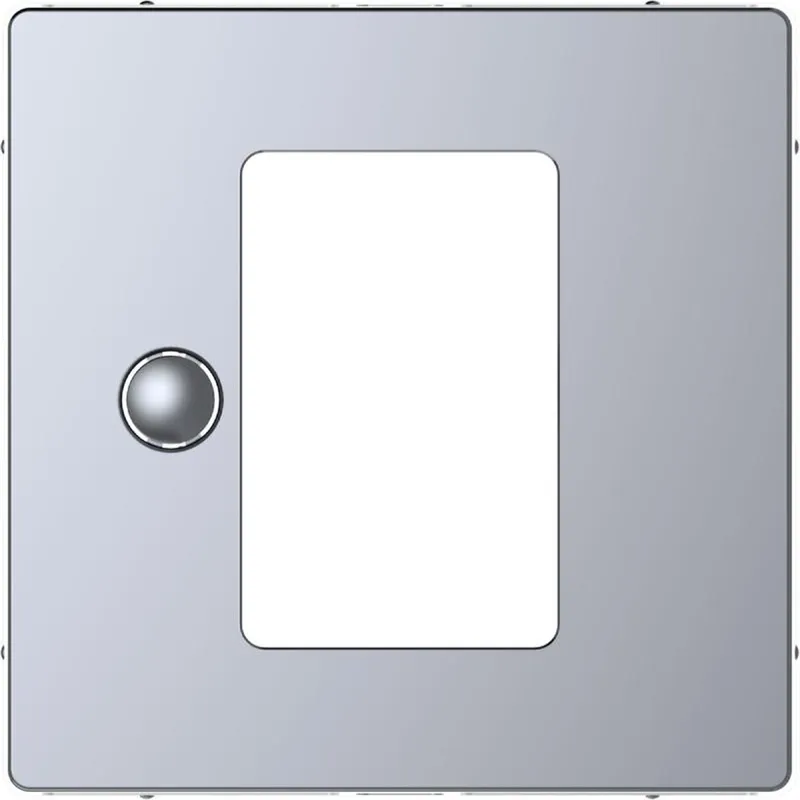 Merten Zentralplatte Edelstahl System Design