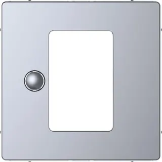 Merten Zentralplatte Edelstahl System Design