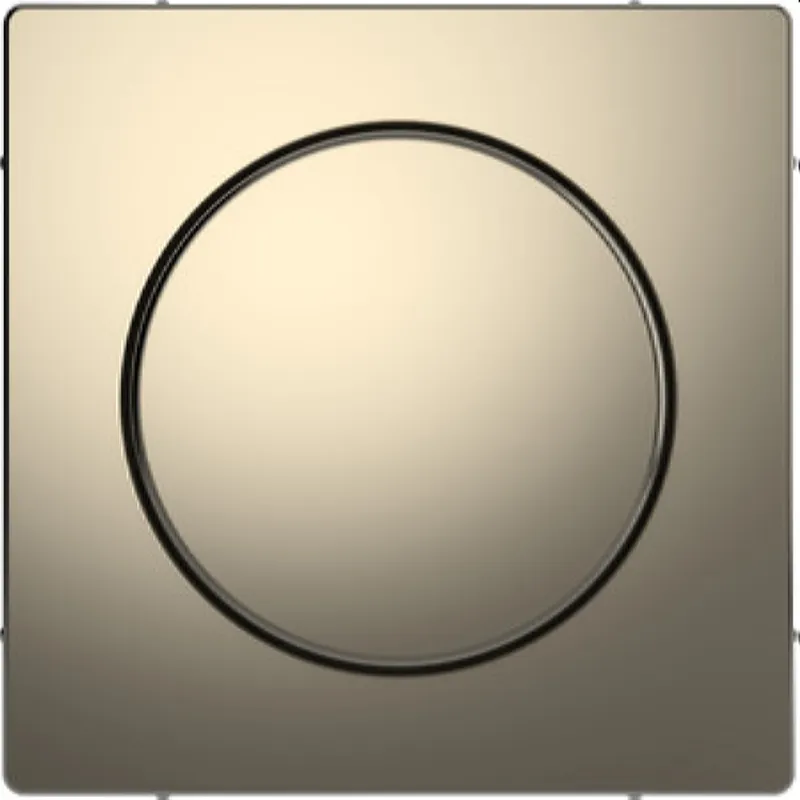 Merten Zentralplatte Nickelmetallic System Design