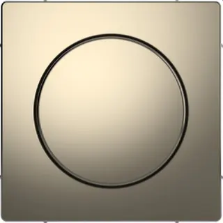 Merten Zentralplatte Nickelmetallic System Design
