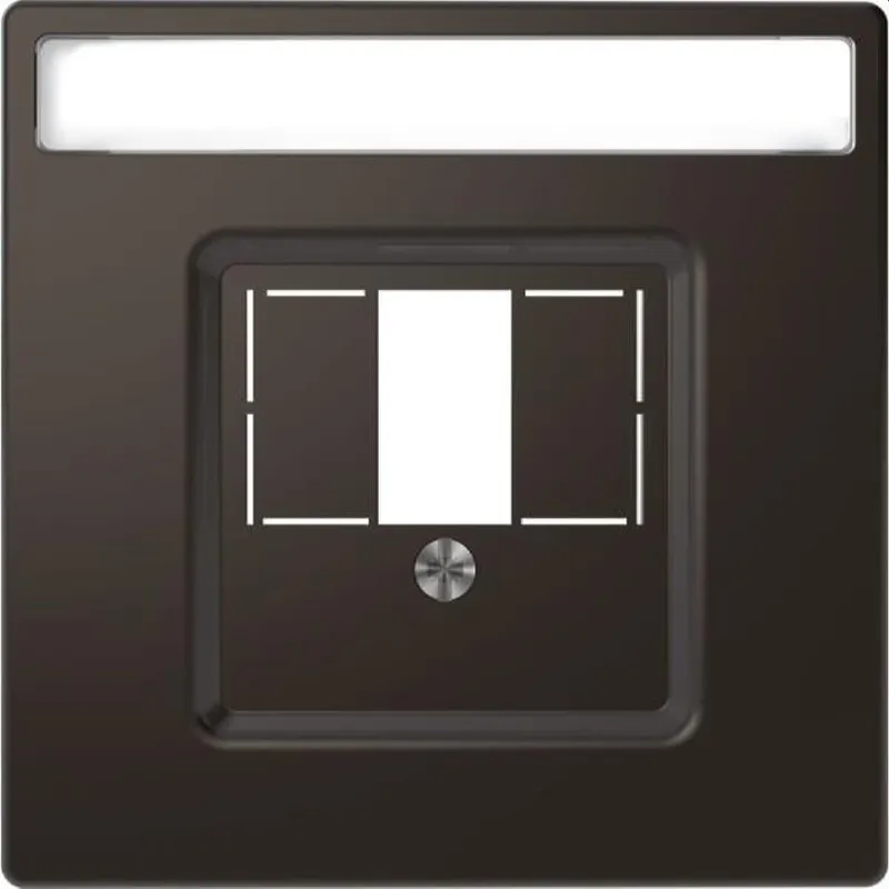 Merten Zentralplatte Anthrazit System Design
