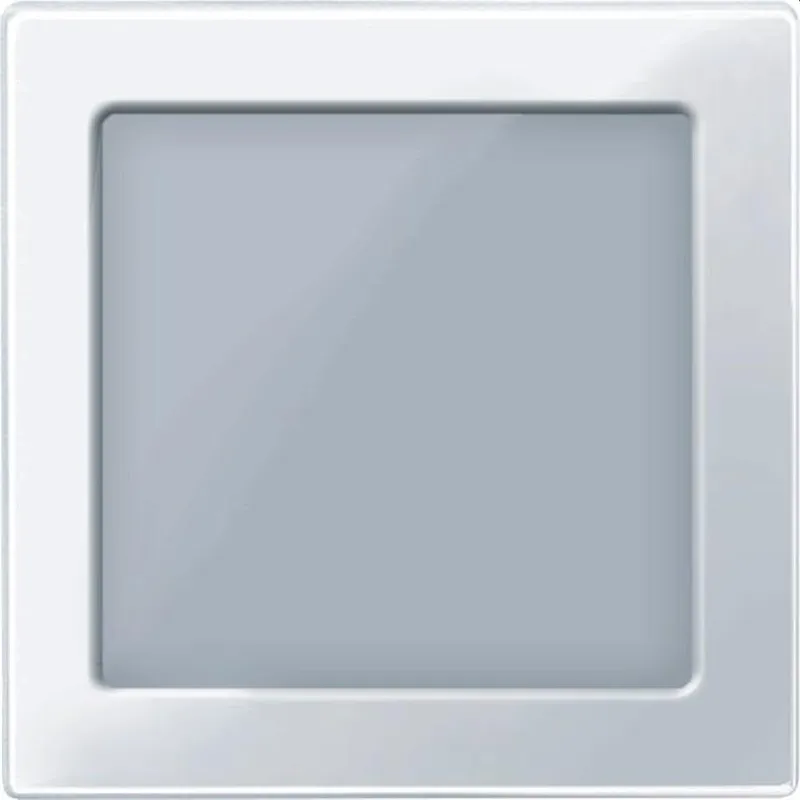 Merten Zentralplatte 587425 aktivweiss glaenzend System M