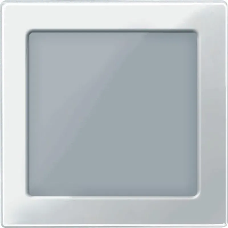 Merten Zentralplatte 587419 polarweiss glaenzend System M