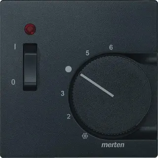 Merten Zentralplatte 536114 anthrazit SYSTEM M